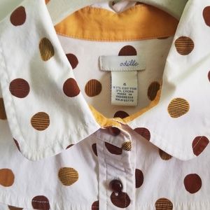 Anthropologie Tops - Anthropologie Odille Polka Dot Shirt sz 4 Anthropologie Tops - Anthropologie Odille Polka Dot Shirt sz 4